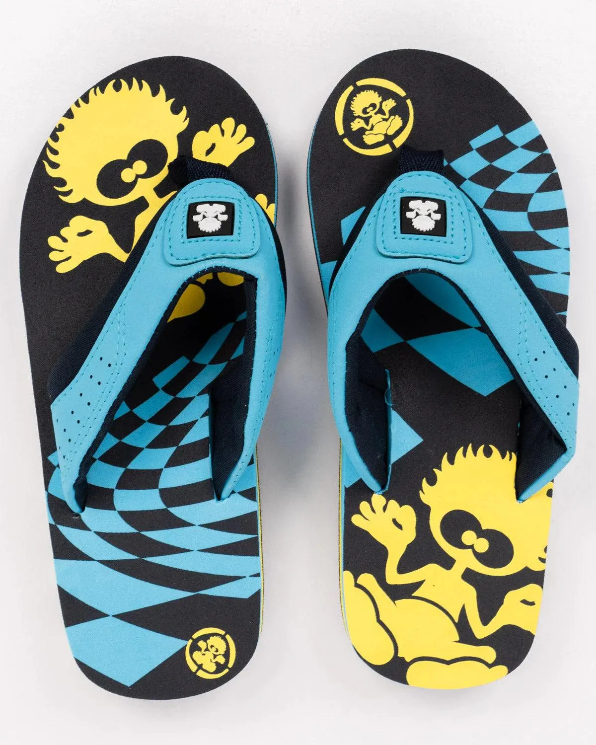 Saltrock Warp Flip Flops Blue