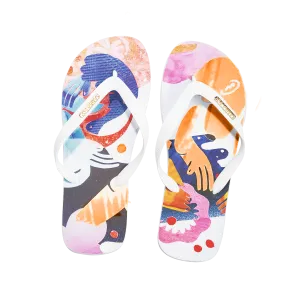 Samba Sol Men's YoungArts Collection Flip Flops - Nadia Wolff