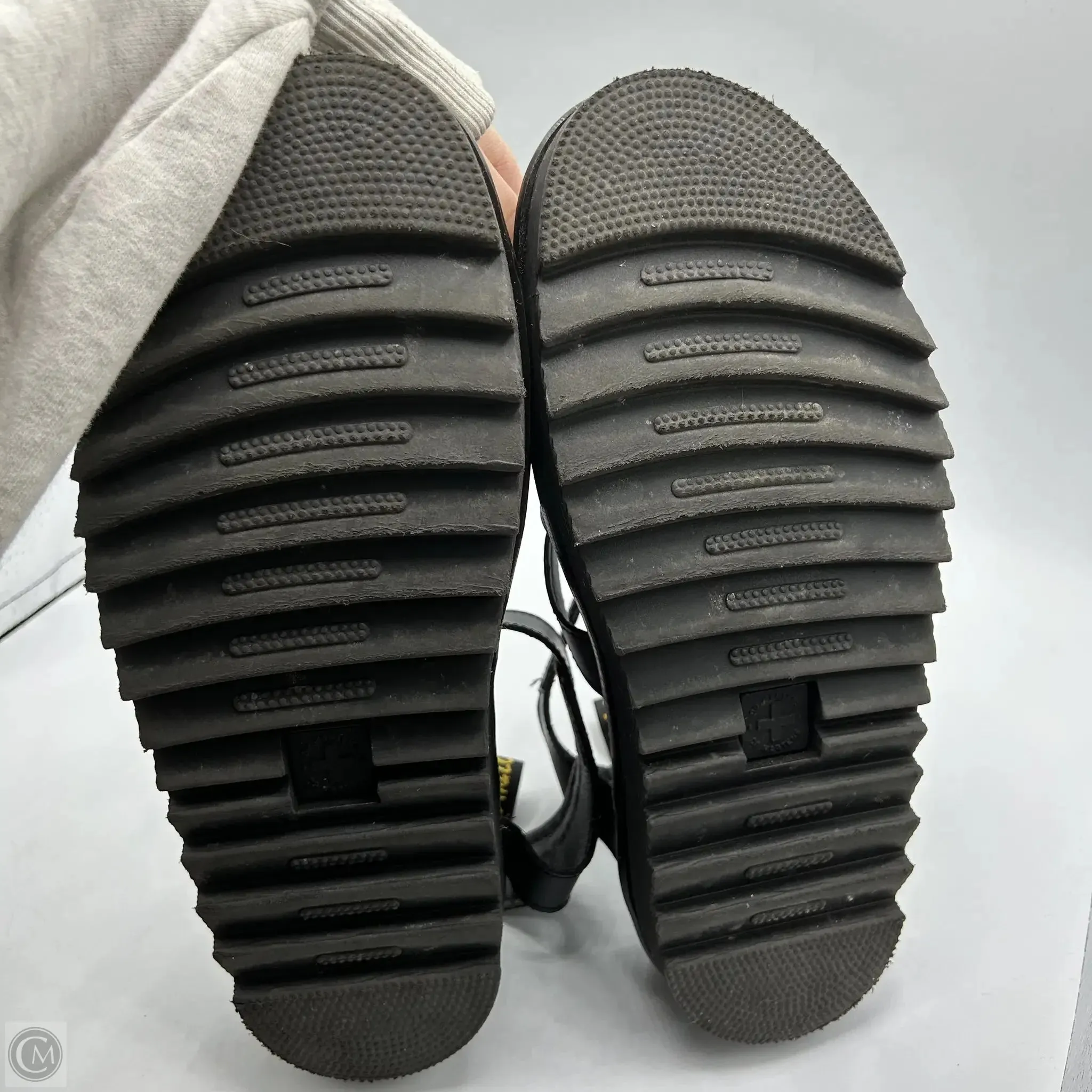 Sandals Flats By Dr Martens In Black, Size: 10