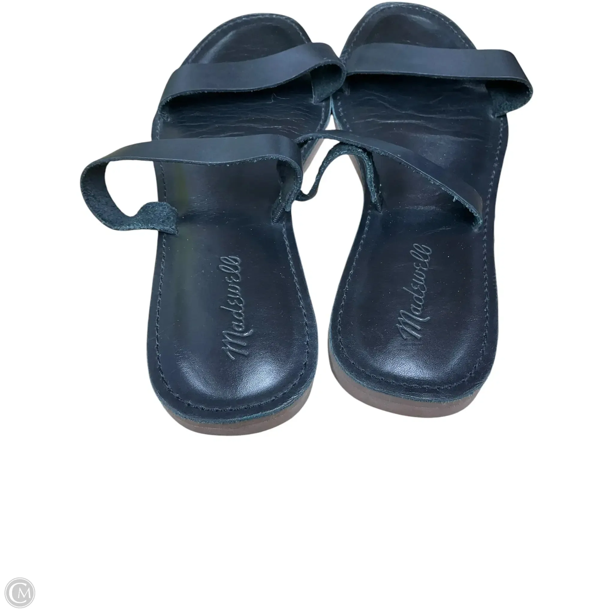 Sandals Flats By Madewell In Black, Size: 9.5