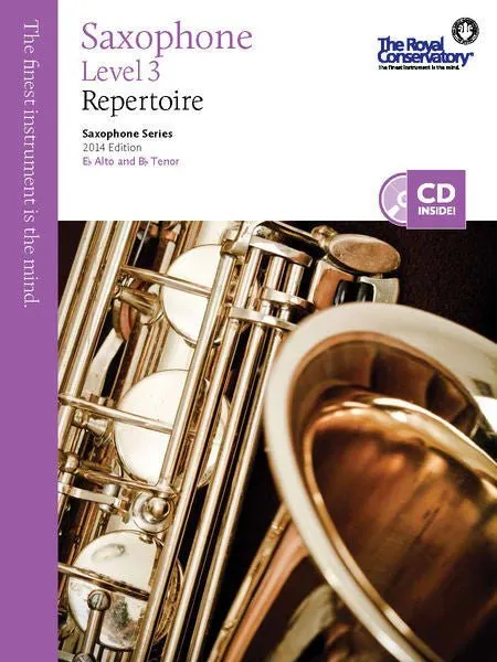 Saxophone Series, 2013 Edition Saxophone Repertoire 3