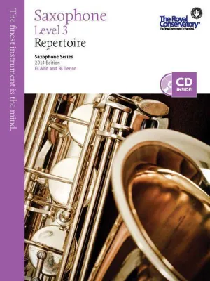 Saxophone Series, 2013 Edition Saxophone Repertoire 3
