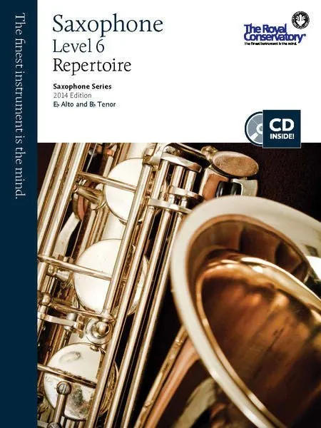 Saxophone Series, 2013 Edition Saxophone Repertoire 6