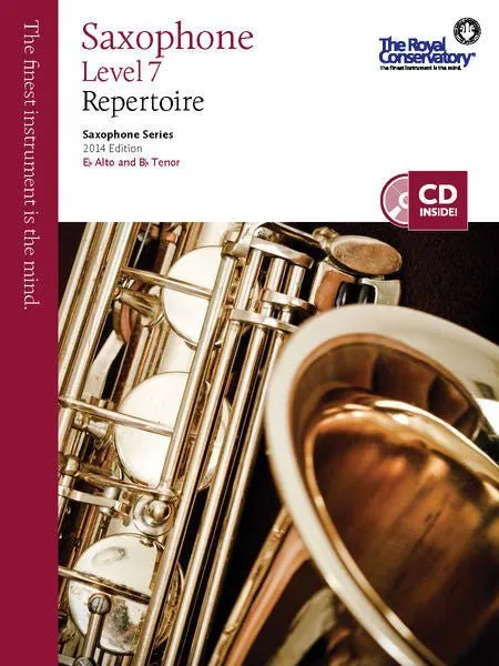 Saxophone Series, 2013 Edition Saxophone Repertoire 7