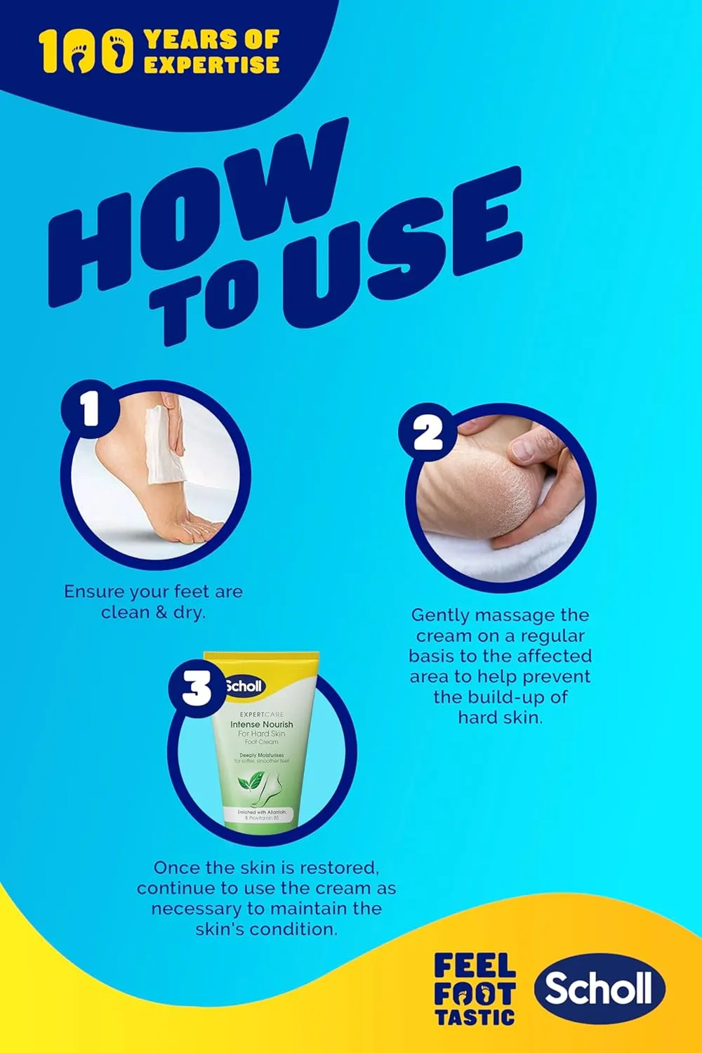 Scholl Intense Nourish Foot Cream