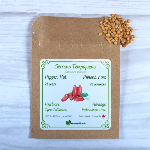 Serrano Hot Pepper Seeds