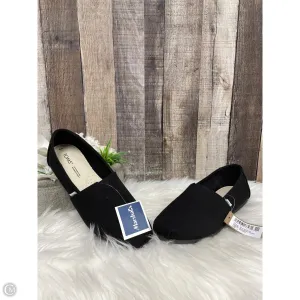 Shoes Flats By Toms In Black, Size: 8