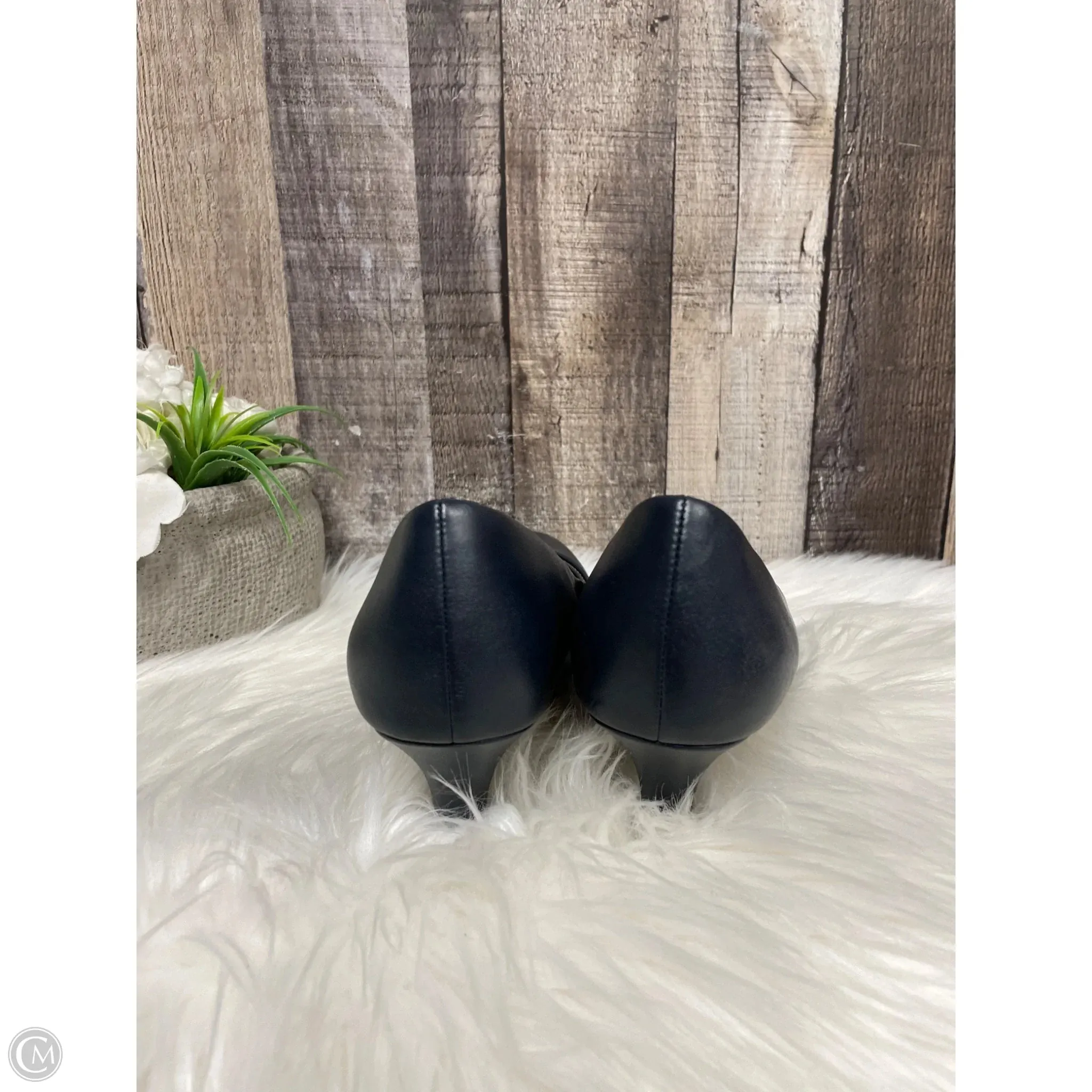 Shoes Heels Kitten By Life Stride In Navy, Size: 7.5