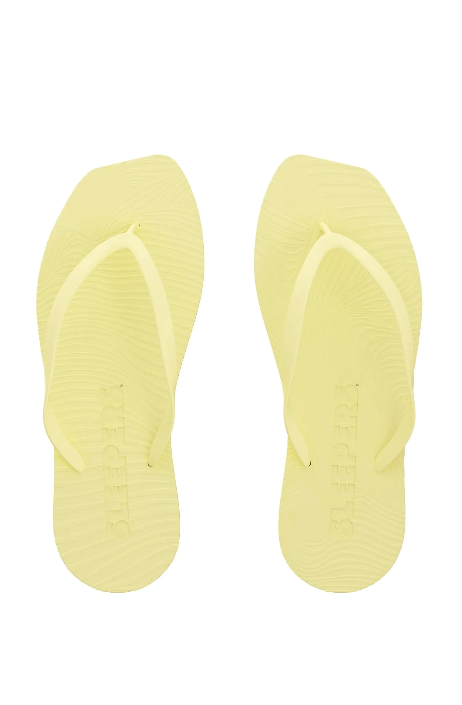 SLEEPERS Women Tapered Mellow Yellow Flip Flops