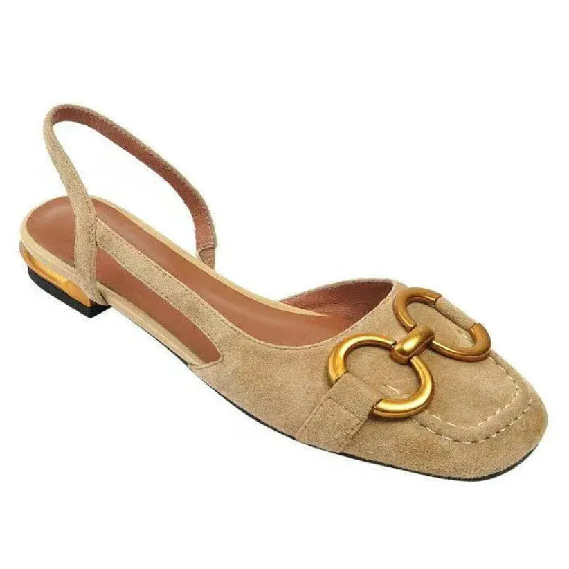 Slingback Belle™ | Women's Slingback Flats | Buckle Detail, Comfortable Fit, Versatile Style