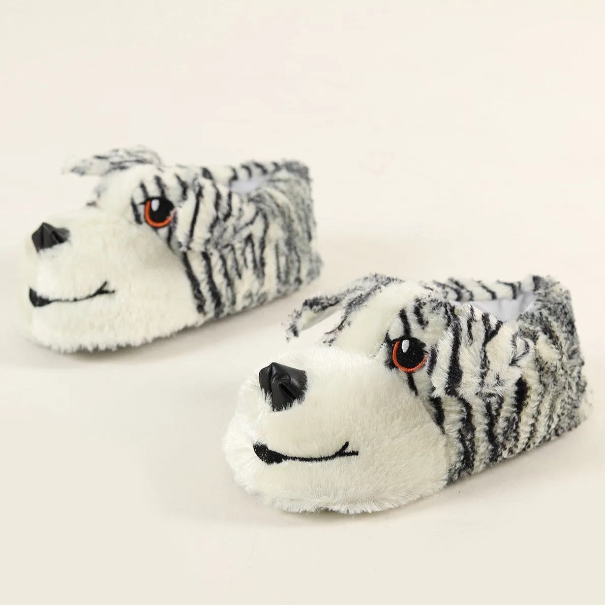 Slippers BLACK with Dog 30-35