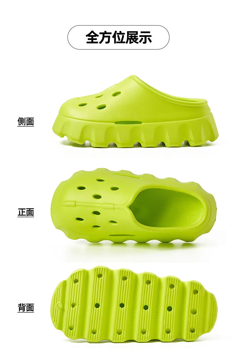 Slippers Platform Clogs Garden Shoes Outdoor Beach Sandals Summer Shoes Wedges Slippers Indoor Slides
