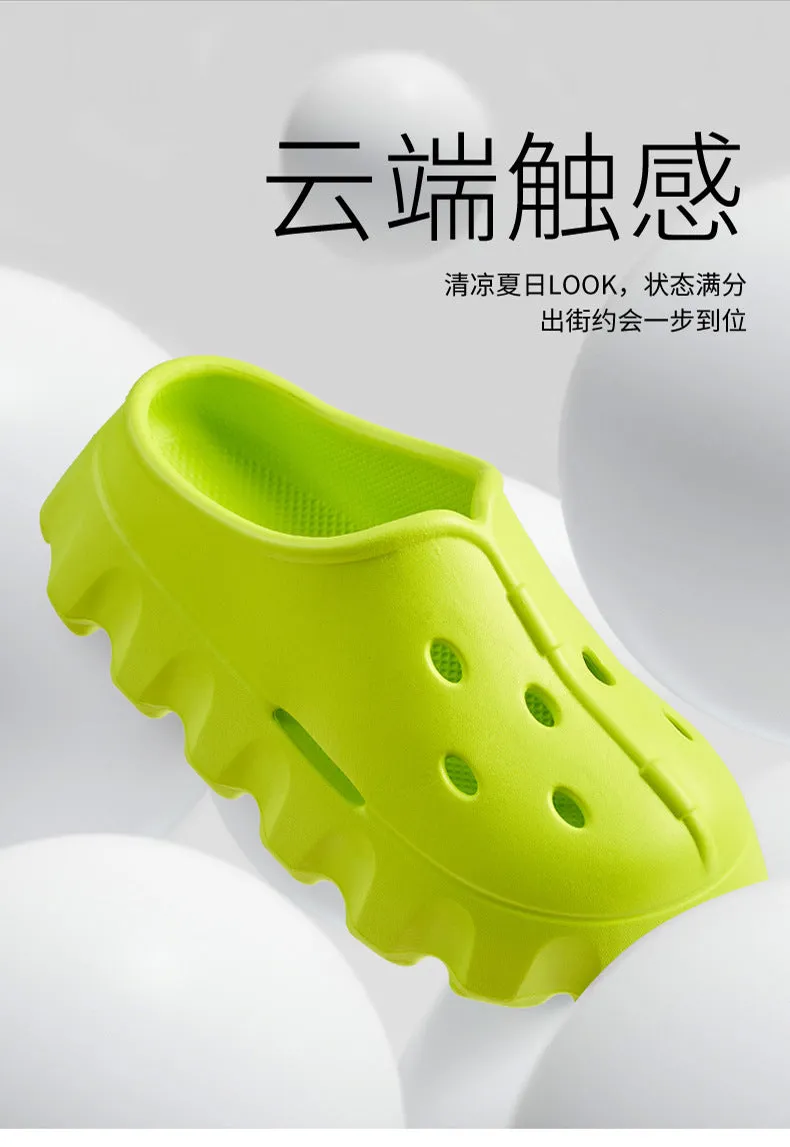 Slippers Platform Clogs Garden Shoes Outdoor Beach Sandals Summer Shoes Wedges Slippers Indoor Slides