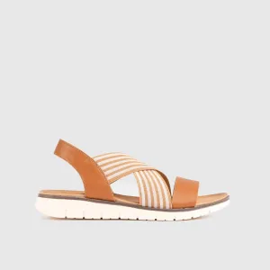 Soft Style Deleri Comfort Sandal Tan 01481