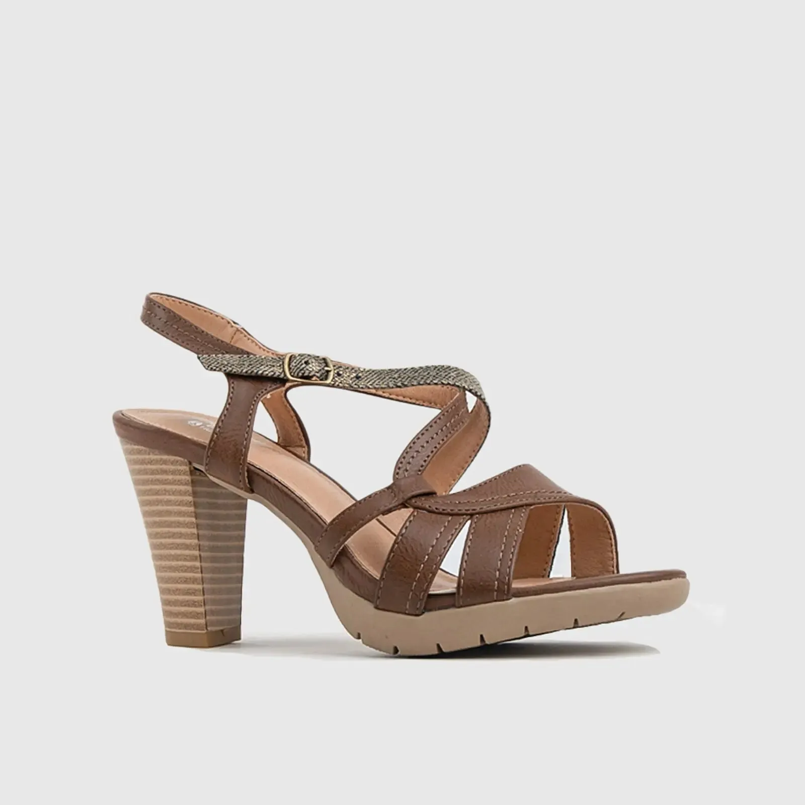 Soft Style Evette Comfort Heel Sandal - 01197-2