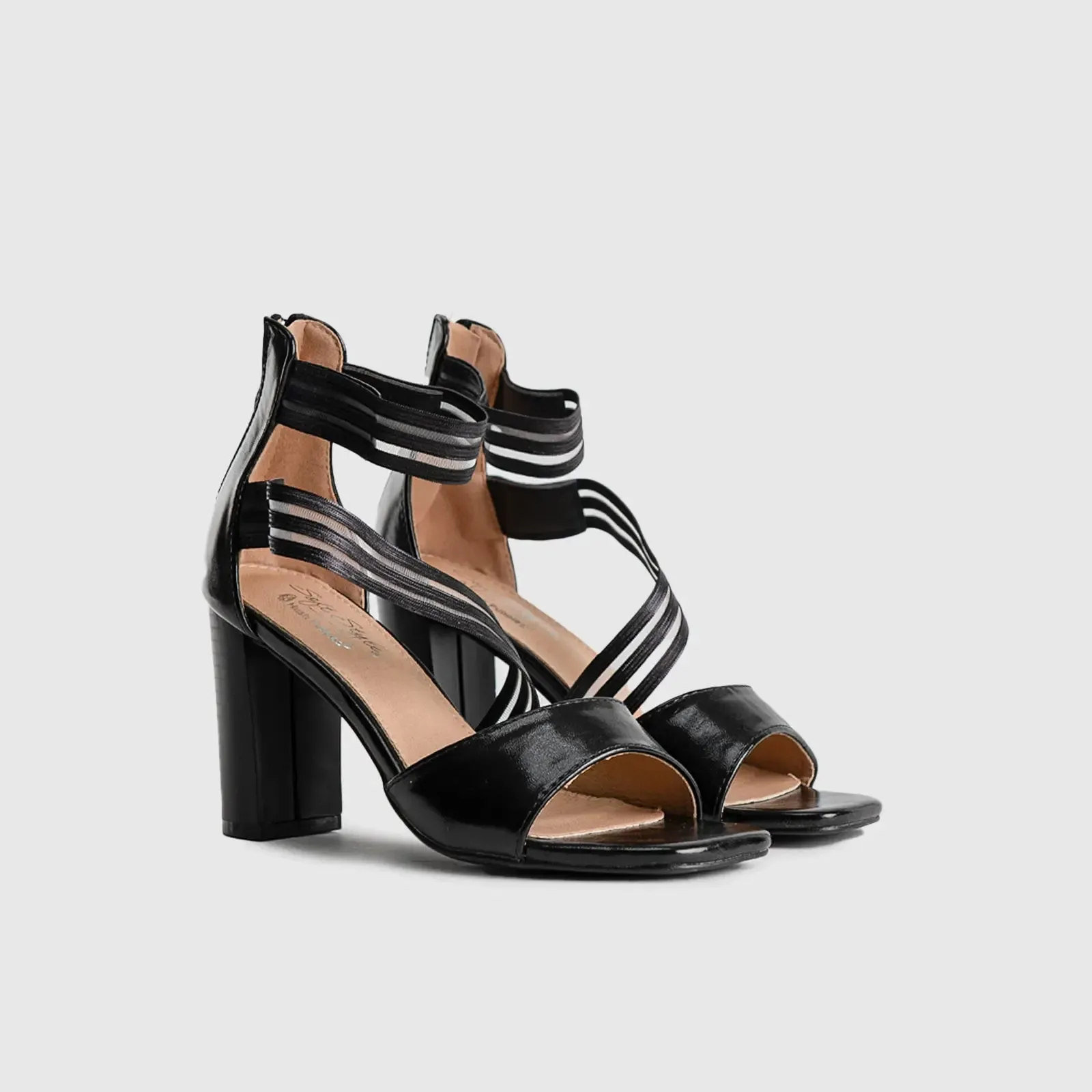 Soft Style Pricilla Heel Comfort Sandal 01415