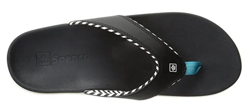 Spenco Women's Yumi Candy Stripe Flip Flop