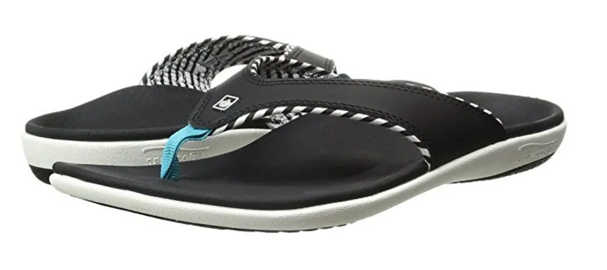 Spenco Women's Yumi Candy Stripe Flip Flop