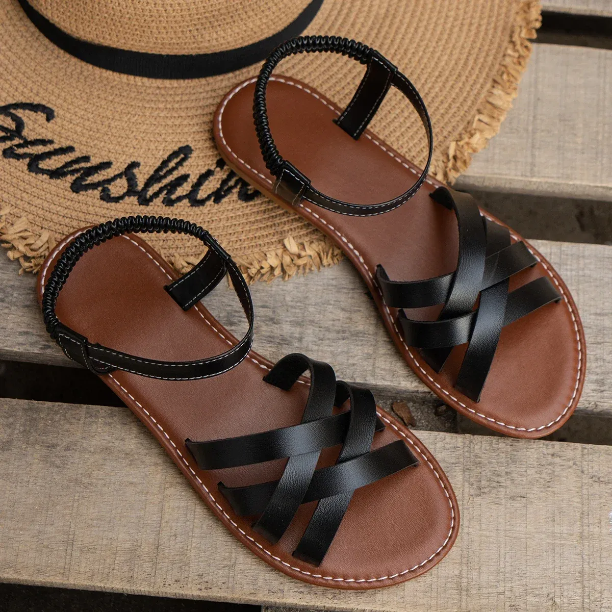 SpringStep™ | Orthopedic Spring Sandals | Adjustable Straps, Arch Support & Cushioned Footbed