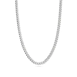 Sterling Silver 20" 3.8mm Curb Link Chain