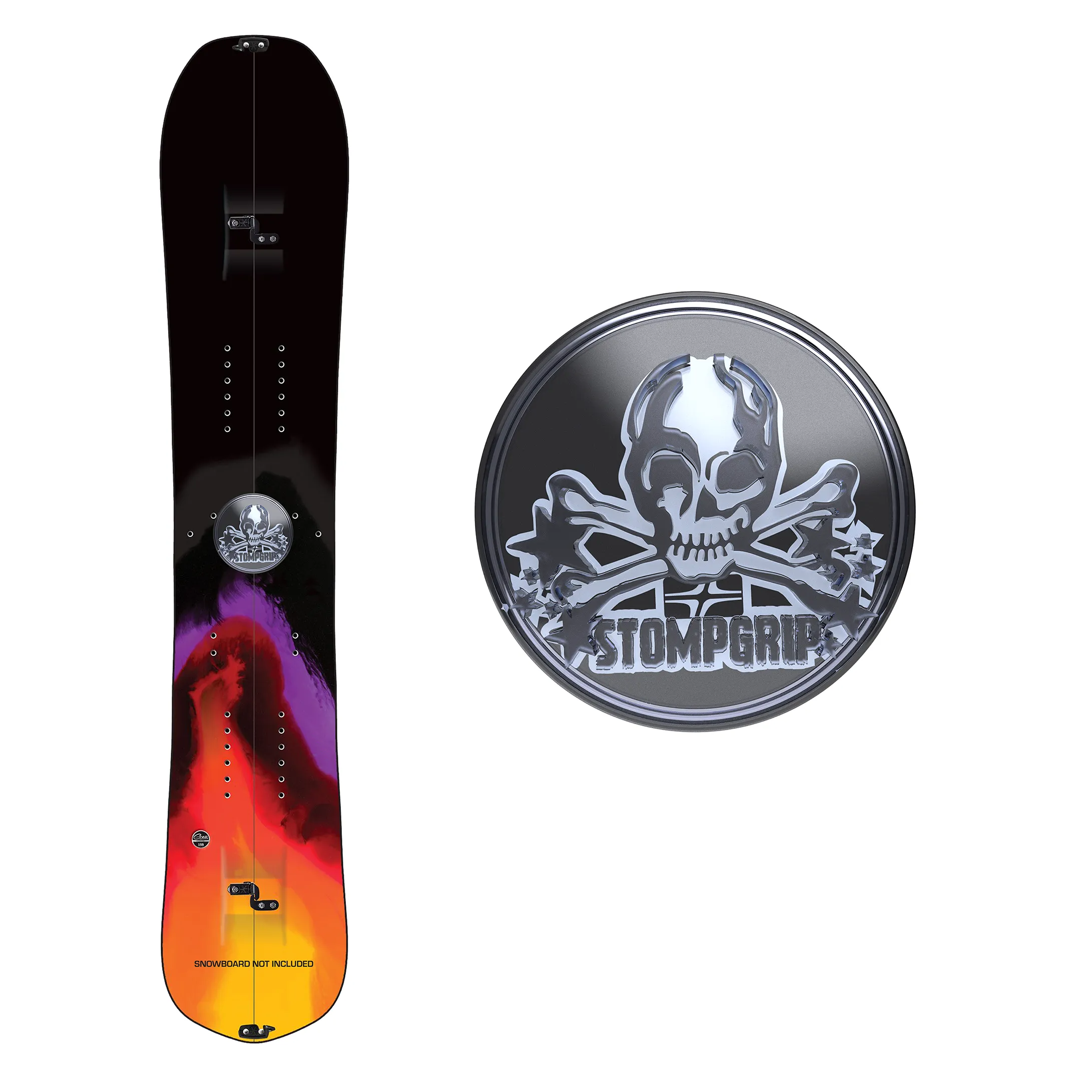 Stompgrip - Skull & Crossbones Stomp Pad : 3D Collection