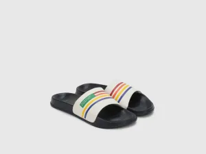 Striped Pattern Casual Slippers