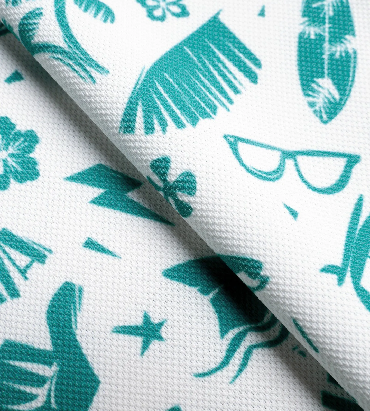 SUMMER BEACH POLO - TEAL