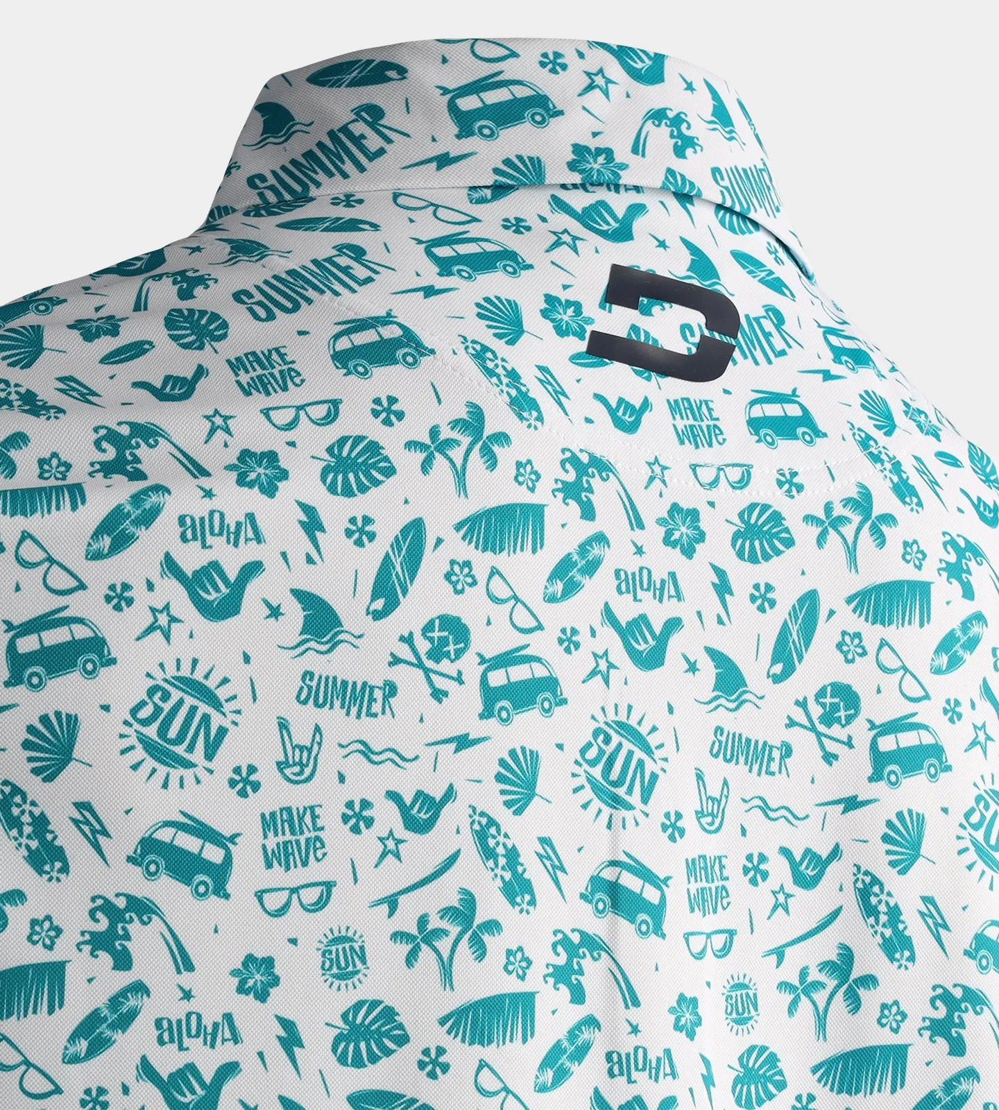SUMMER BEACH POLO - TEAL
