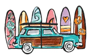 Surfboards and Wagon Heat Transfer