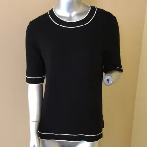 TALBOTS | COTTON BLEND SWEATER SHELL - TIPPED