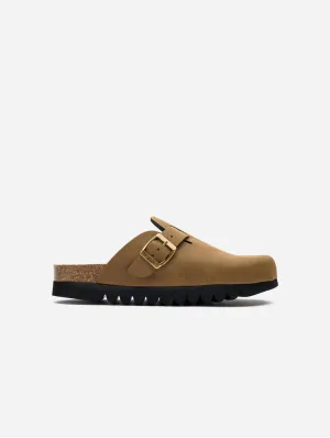 Taro Comfort Women's Vegan Footbed Slippers | Brown