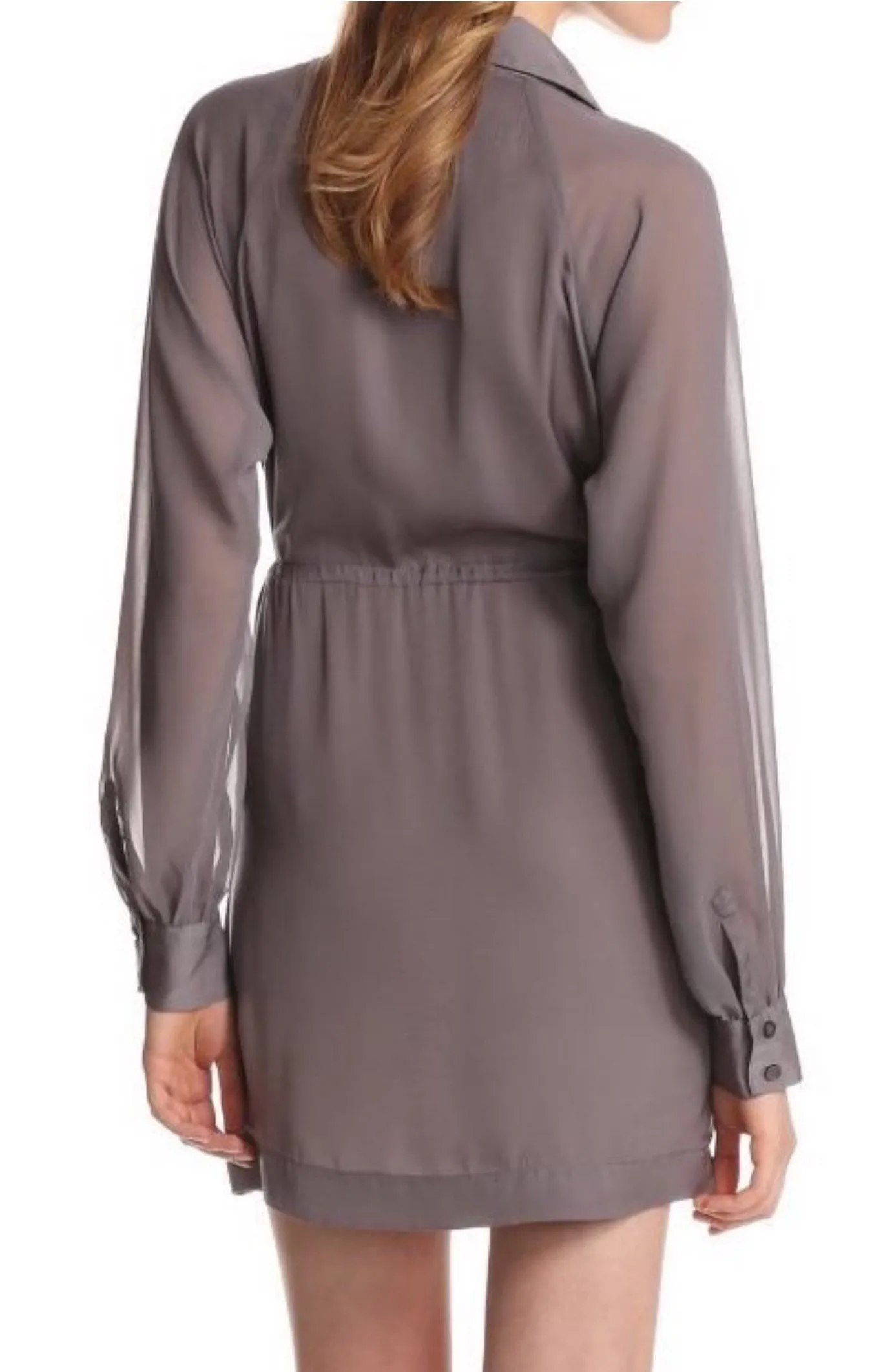 Tauni Button Down Shirt Dress