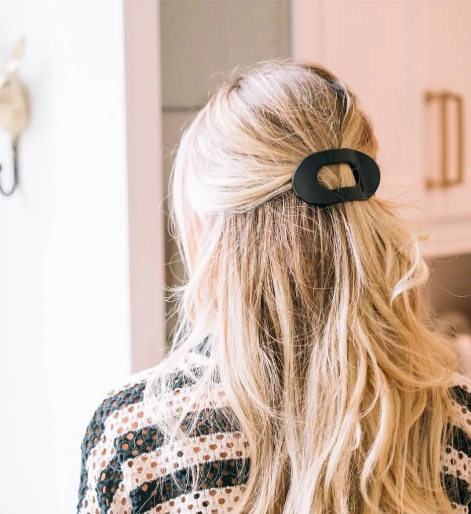 Teleties Flat Round Hair Clip