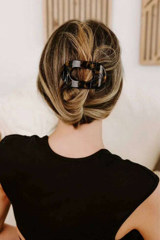 Teleties Flat Round Hair Clip
