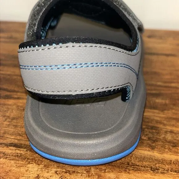Teva 1019538C DGGR K Psyclone XLT Unisex Little Kid Sandals Dark Gull Grey US 2