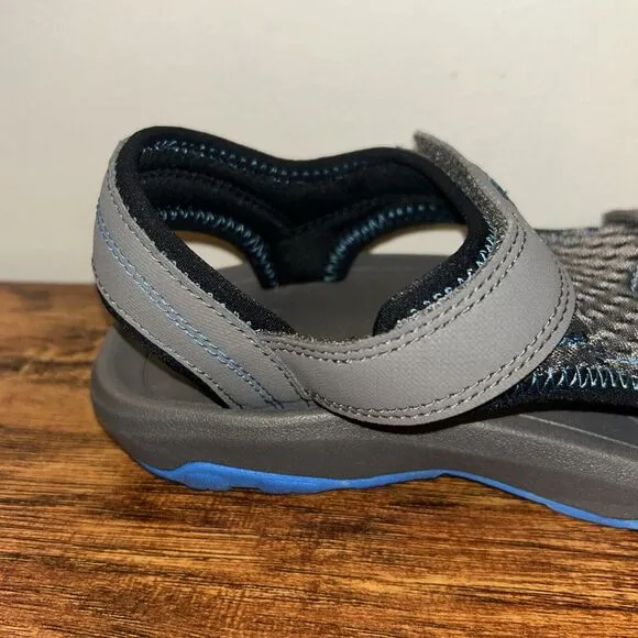Teva 1019538C DGGR K Psyclone XLT Unisex Little Kid Sandals Dark Gull Grey US 2