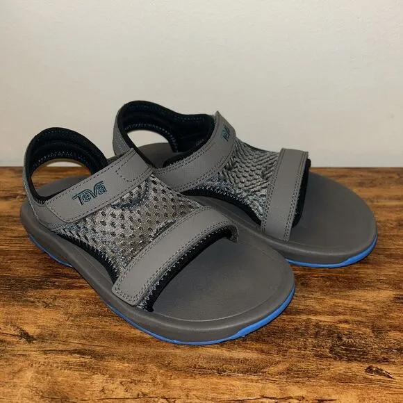 Teva 1019538C DGGR K Psyclone XLT Unisex Little Kid Sandals Dark Gull Grey US 2