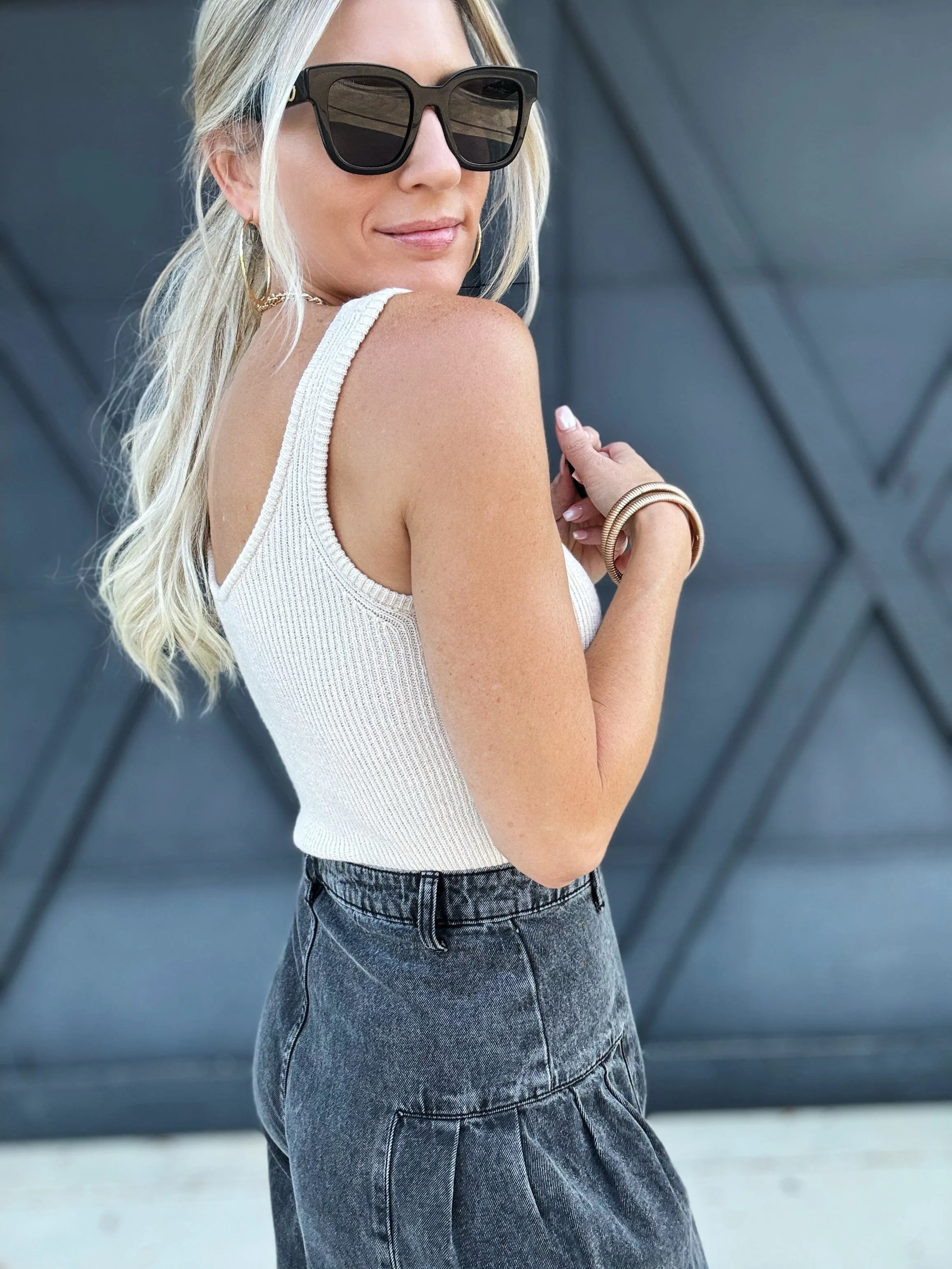The Anna Top In Cream