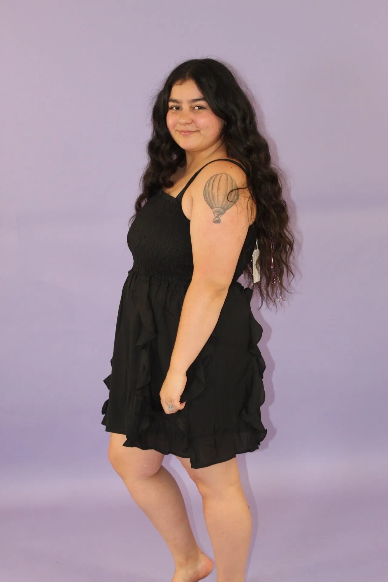 The Elizabeth Smocked Ruffle Skirt Dress