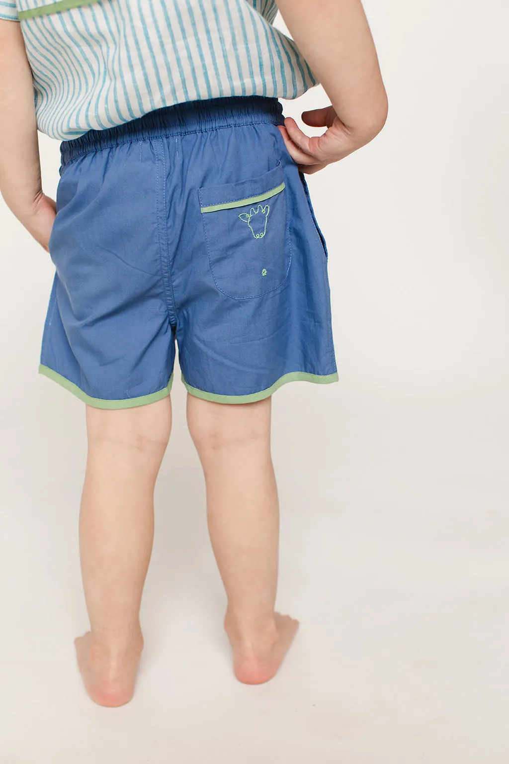 The Sea Shirt - Linen Stripe