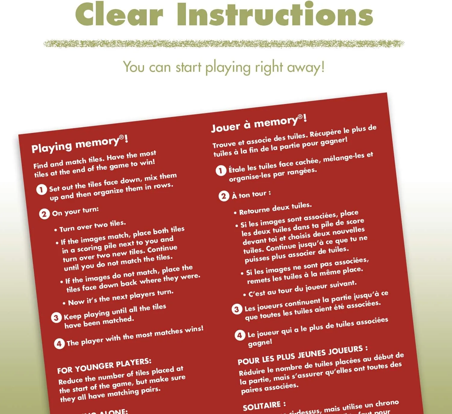 ThinkFun Memory®: Great Outdoors