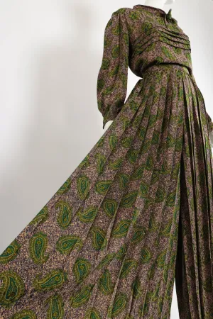 Tossed Paisley Palazzo Pant Set