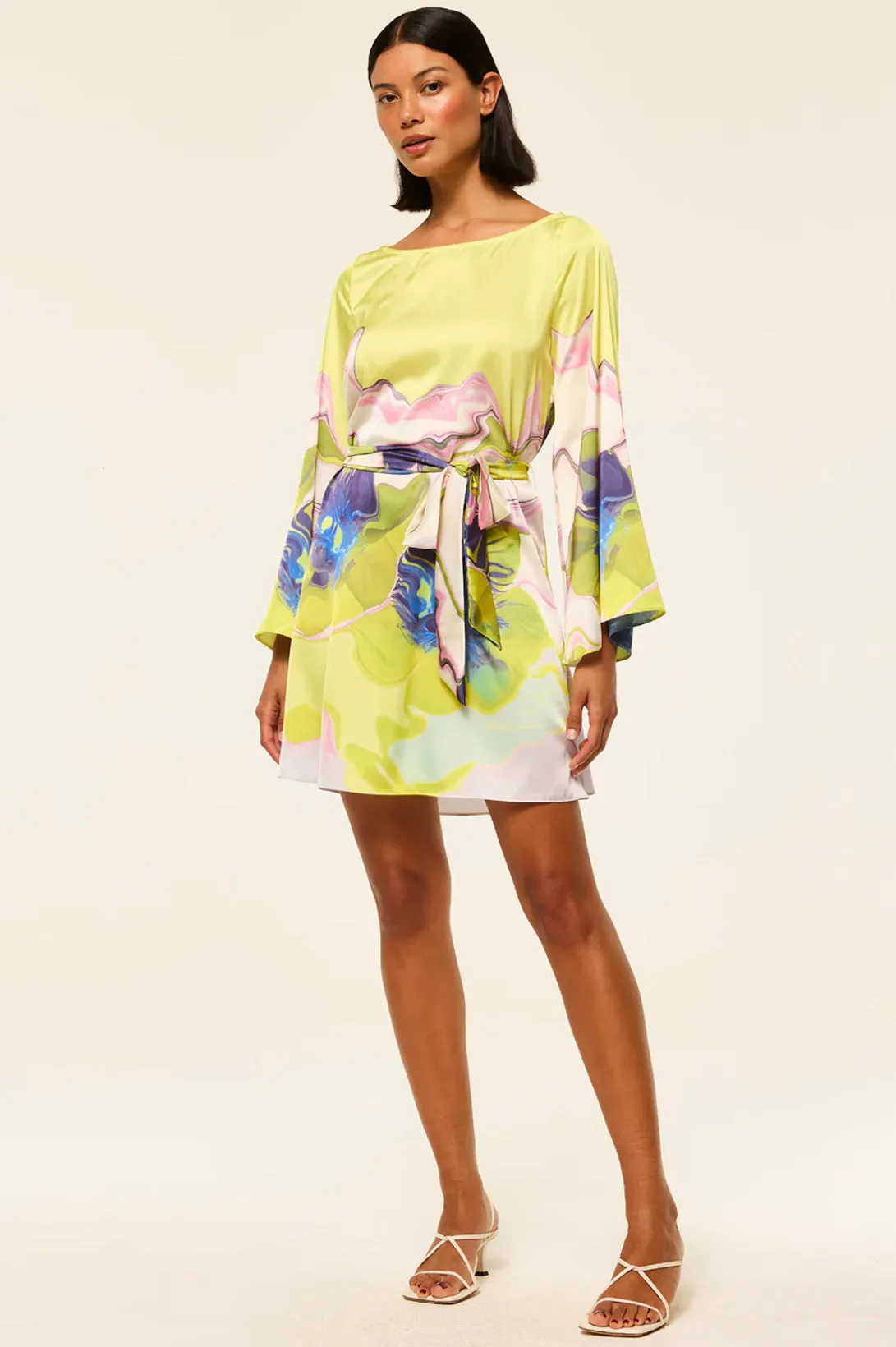 TWIGGY DRESS | Marble Flora