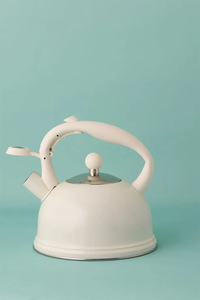 Typhoon Otto Whistling Kettle Cream 1.77L TY1400163