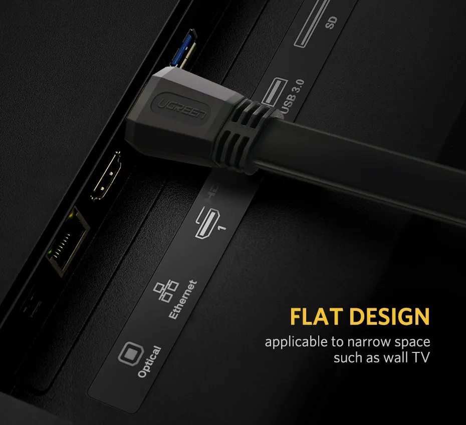 Ugreen HDMI Flat Cable 3m ED015