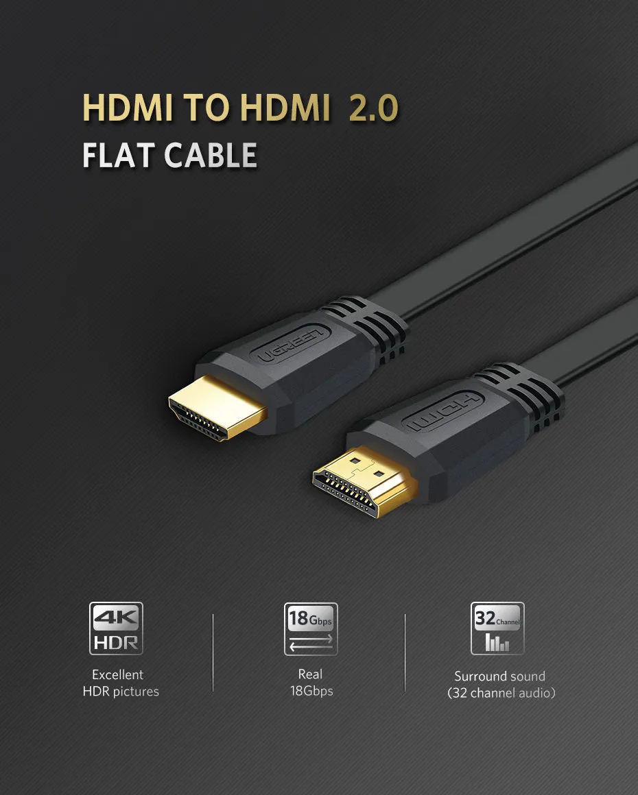 Ugreen HDMI Flat Cable 3m ED015