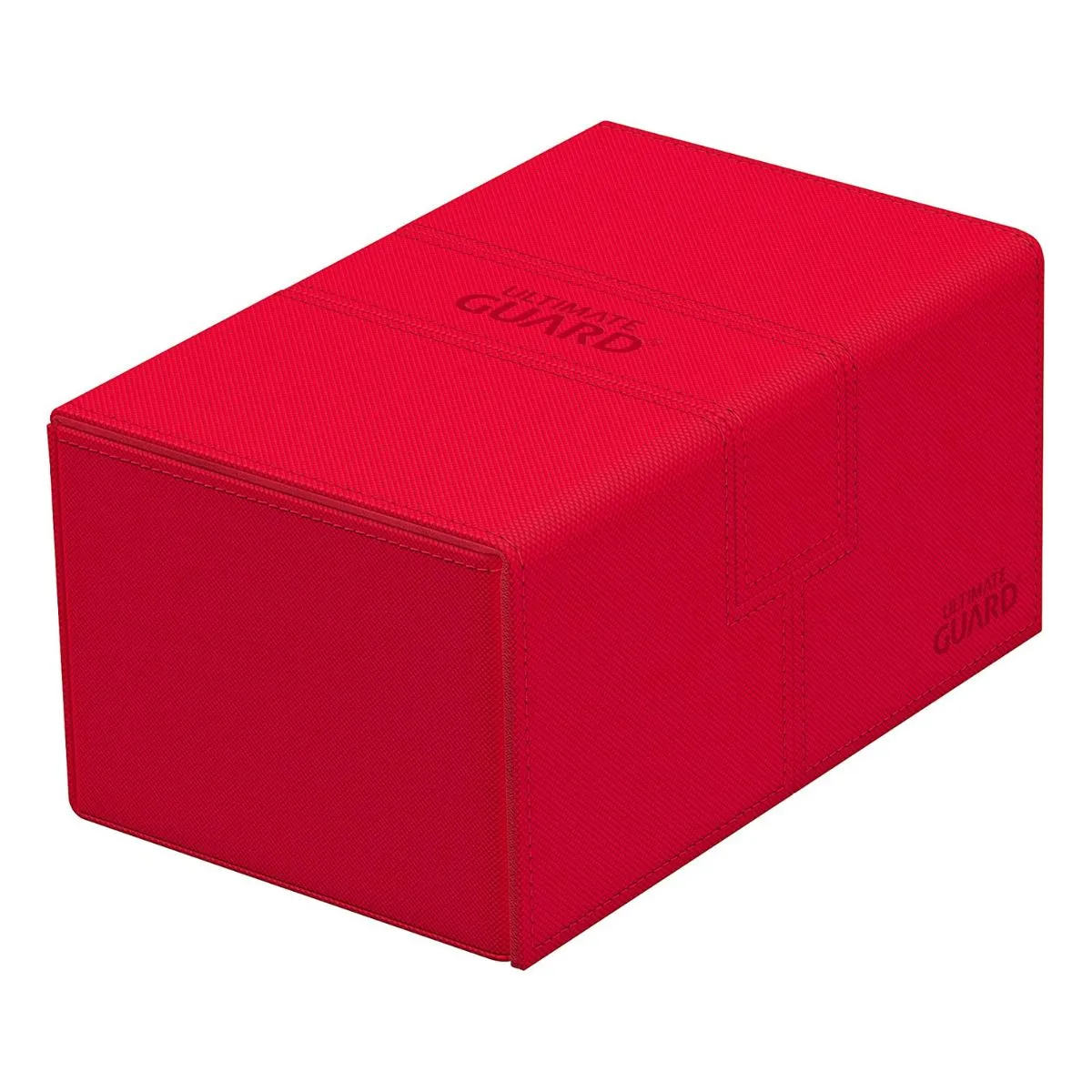 Ultimate Guard Flip n Tray 160  XenoSkin Monocolor Red Deck Box