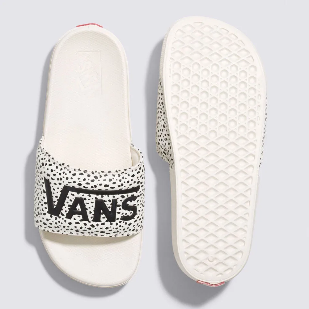 Vans Womens La Costa Slide On - Animal Marshmallow/Black