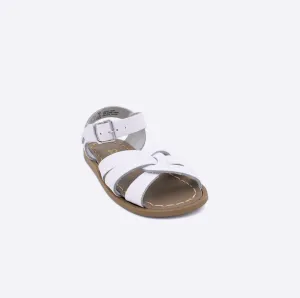 Velcro H&L original sandal ( White, toddler-kid)