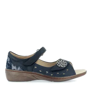 VENICE - NAVY LEATHER